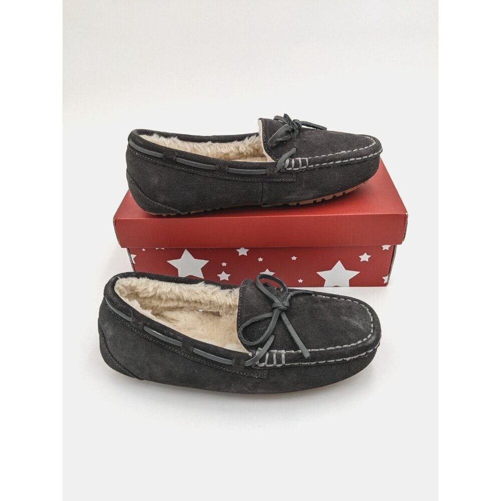 Women House Slippers Indoor Outdoor Moccasin Fuzzy Fluffy Loafer Shoes Size 8